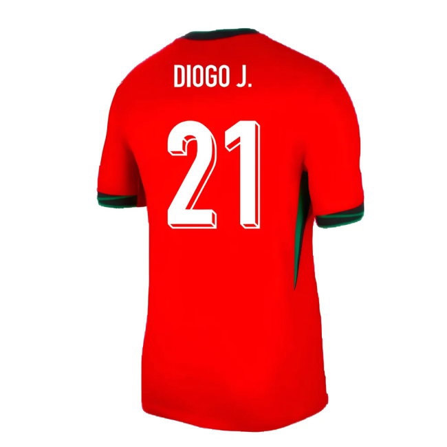 2024-2025 Portugal Home Shirt (Diogo J. 21) — Shop Online