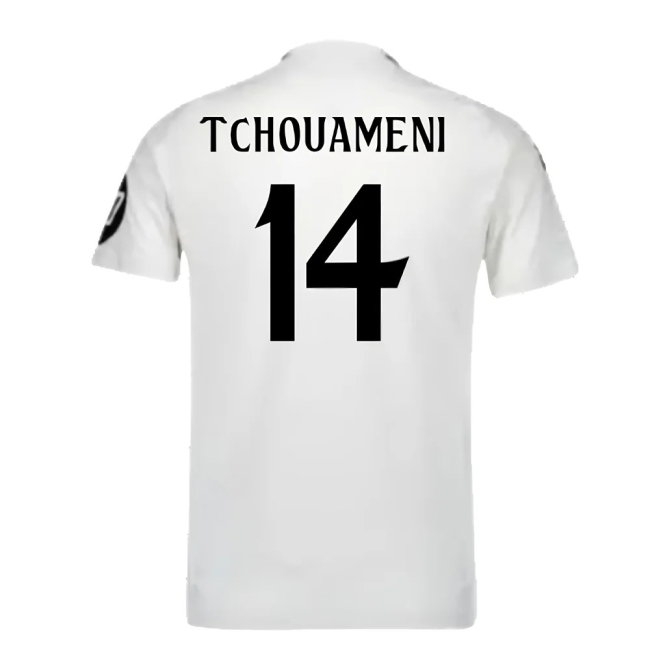 2024-2025 Real Madrid Player Version Home Shirt (Tchouameni 14) — Shop Now