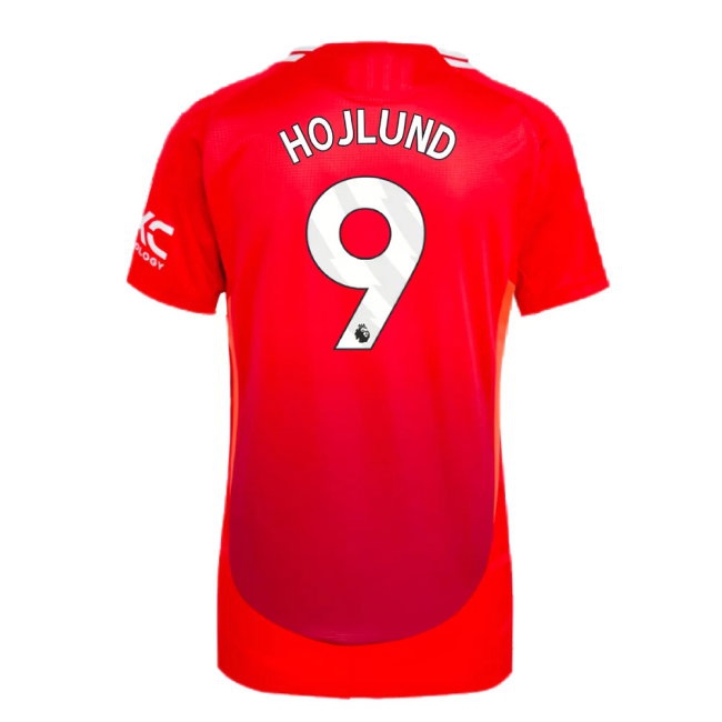 2024-2025 Man Utd Player Version Home Shirt (Womens) (Hojlund 9) — Shop Online