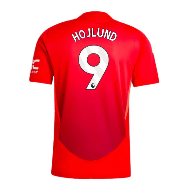 2024-2025 Man Utd Player Version Home Shirt (Hojlund 9) — Buy Online