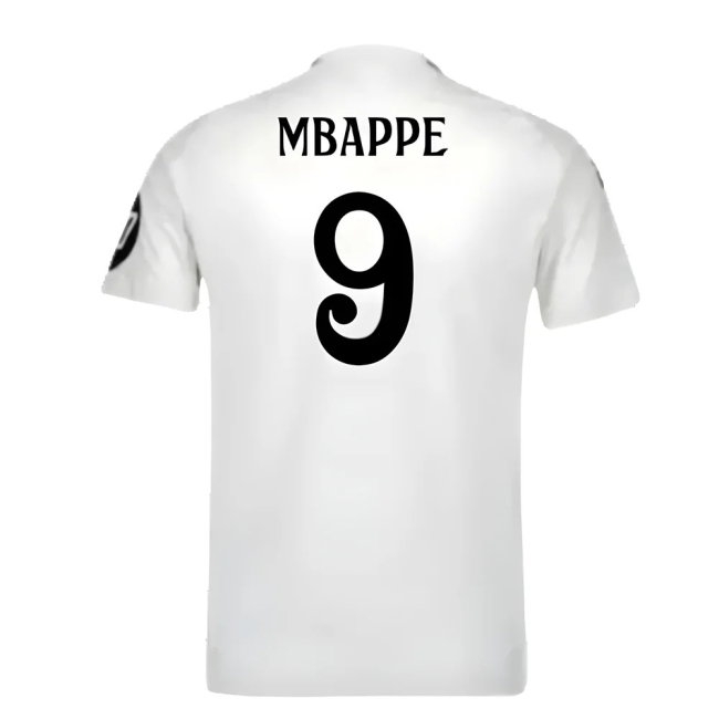 2024-2025 Real Madrid Player Version Home Shirt (Mbappe 9) — Buy Now