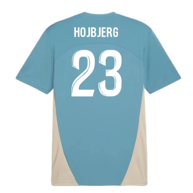 2024-2025 Marseille Training Shirt (Bold Blue) (Hojbjerg 23) — Shop Now