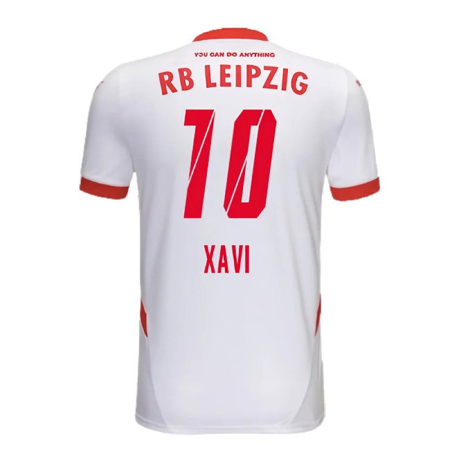 2024-2025 Red Bull Leipzig Home Shirt (Xavi 10) — Shop Now