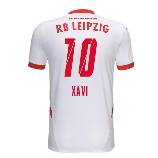 2024-2025 Red Bull Leipzig Home Shirt (Kids) (Xavi 10) — Shop Online