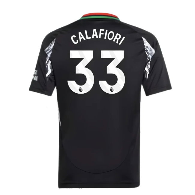 2024-2025 Arsenal Away Shirt (Kids) (Calafiori 33) — Buy Now