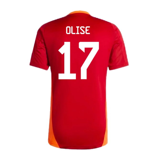 2024-2025 Bayern Munich Training Shirt (Red) (Olise 17) — Buy Now