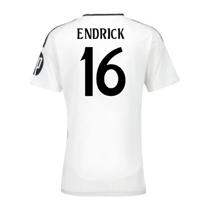 2024-2025 Real Madrid Home Shirt (Womens) (Endrick 16) — Shop Online