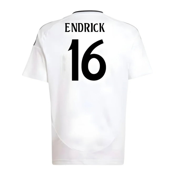 2024-2025 Real Madrid Home Shirt (Kids) (Endrick 16) — Buy Online