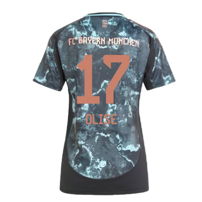 2024-2025 Bayern Munich Away Shirt (Womens) (Olise 17) — Shop Now