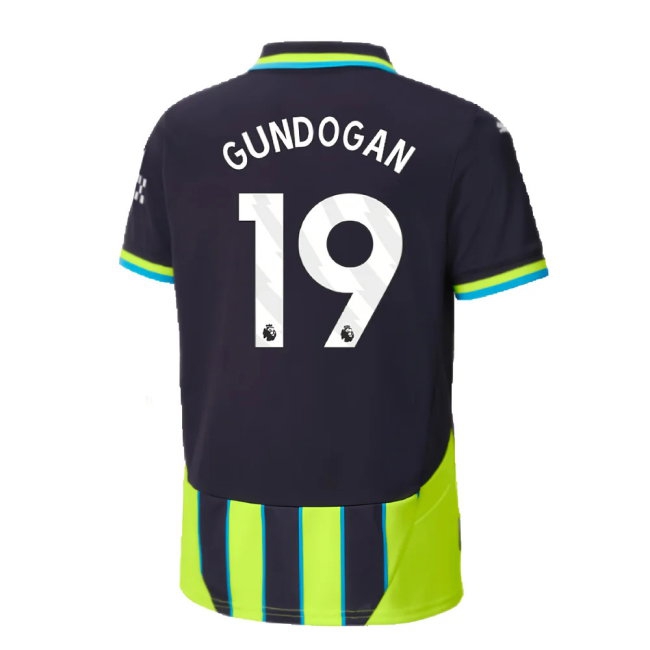 2024-2025 Man City Away Shirt (Kids) (Gundogan 19) — Buy Now