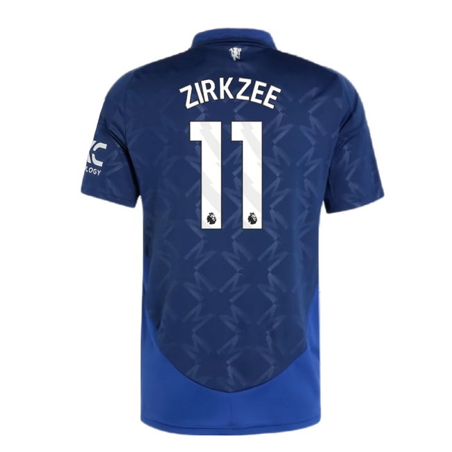 2024-2025 Man Utd Away Shirt (Zirkzee 11) — Buy Online
