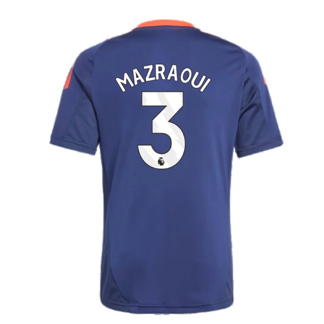 2024-2025 Man Utd Training Jersey (Night Indigo) - Kids (Mazraoui 3) — Shop Now