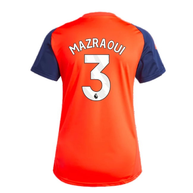 2024-2025 Man Utd Training Jersey (Red) - Womens (Mazraoui 3) — Shop Now