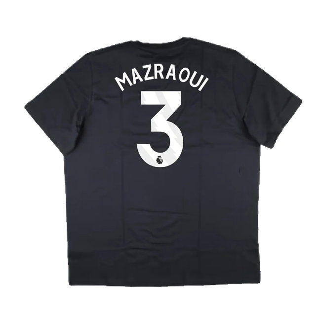 2024-2025 Man Utd Seasonal Graphic Tee (Night Grey) (Mazraoui 3) — Shop Online