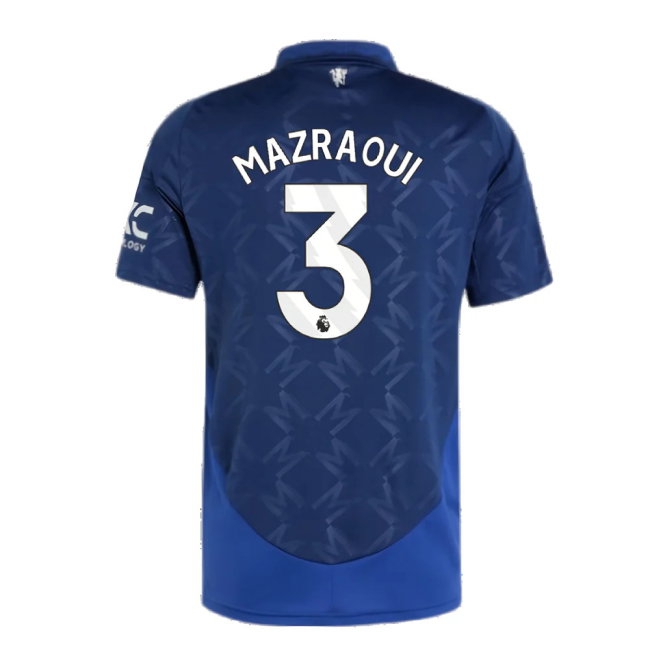 2024-2025 Man Utd Away Shirt (Mazraoui 3) — Shop Now