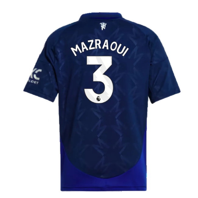 2024-2025 Man Utd Away Shirt (Kids) (Mazraoui 3) — Shop Online