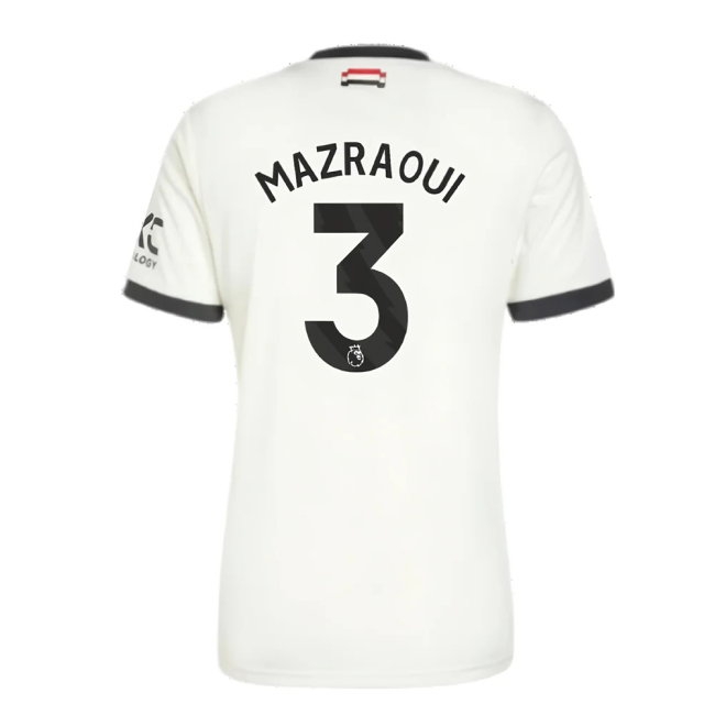 2024-2025 Man Utd Third Shirt (Mazraoui 3) — Shop Online