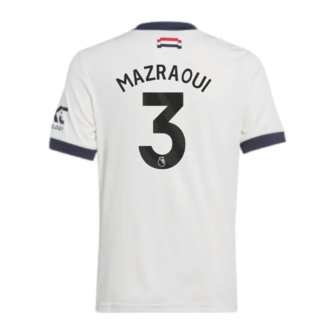 2024-2025 Man Utd Third Shirt (Kids) (Mazraoui 3) — Buy Online