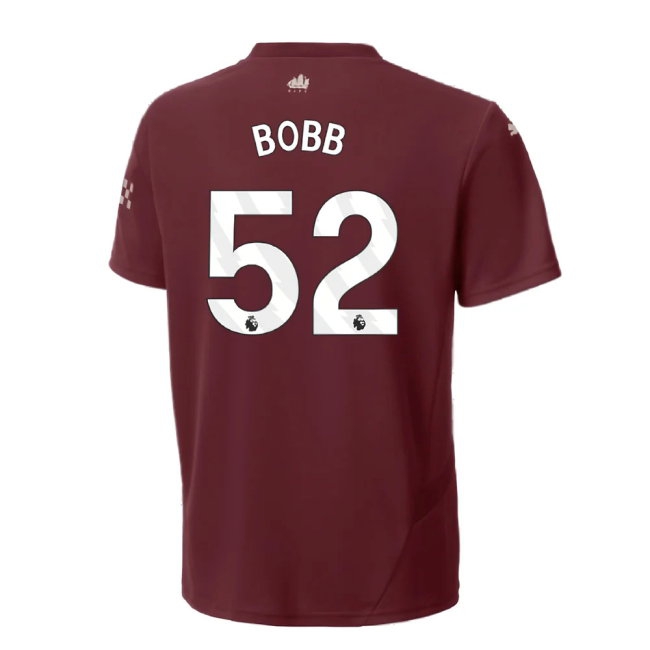 2024-2025 Man City Third Shirt (Kids) (Bobb 52) — Shop Online