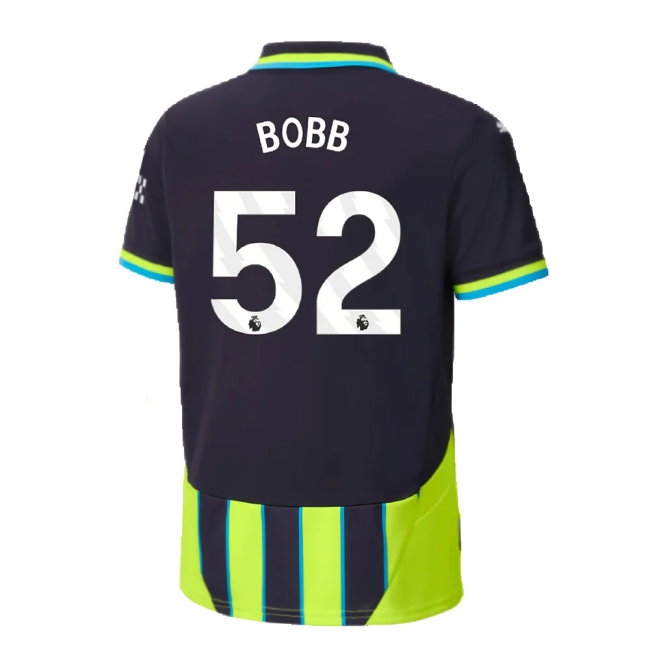 2024-2025 Man City Away Shirt (Kids) (Bobb 52) — Shop Now