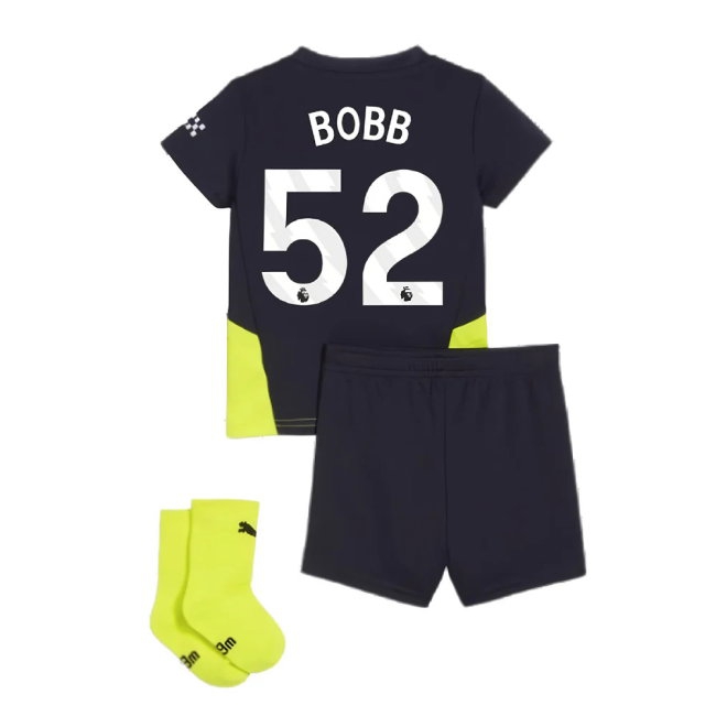 2024-2025 Man City Away Baby Kit (Bobb 52) — Buy Now