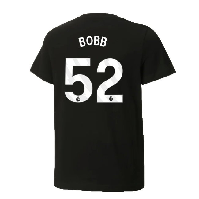 2024-2025 Man City ftblCulture Tee (Black) (Bobb 52) — Shop Online