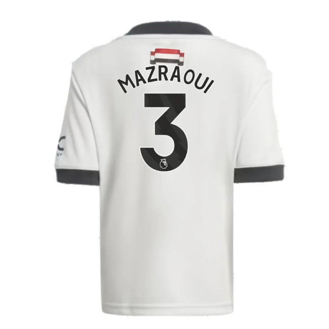 2024-2025 Man Utd Third Mini Kit (Mazraoui 3) — Buy Now