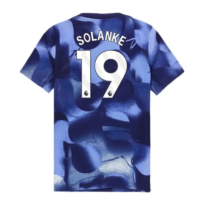 2024-2025 Tottenham Hotspur Dri-FIT Match Shirt (Blue) - Kids (Solanke 19) — Buy Now