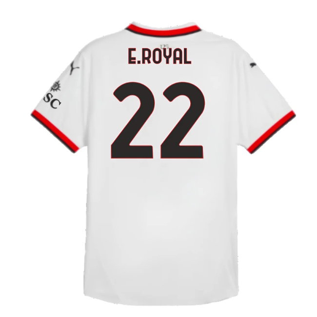 2024-2025 AC Milan Away Player Version Shirt (E.Royal 22) — Shop Online
