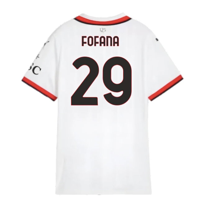 2024-2025 AC Milan Away Shirt (Womens) (Fofana 29) — Shop Now