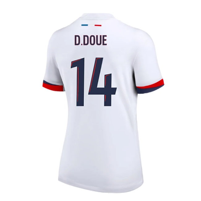 2024-2025 PSG Away Shirt (Womens) (D.Doue 14) — Buy Online