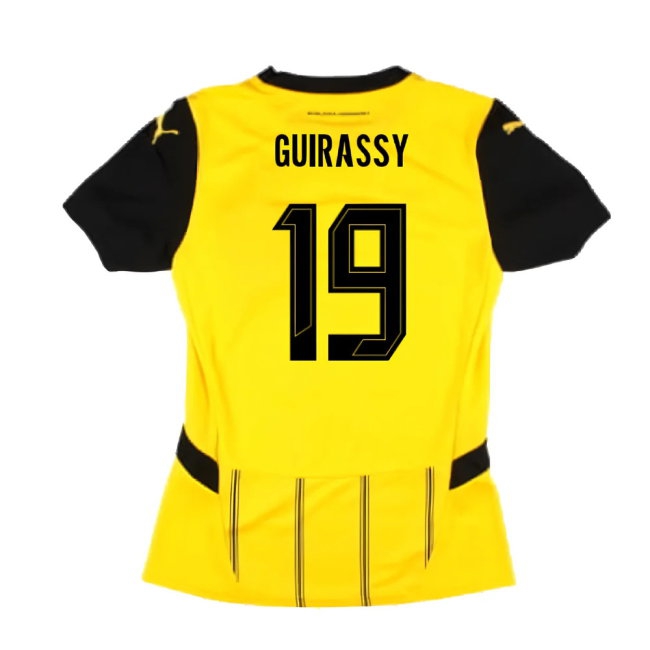 2024-2025 Borussia Dortmund Home Shirt (Ladies) (Guirassy 19) — Shop Online