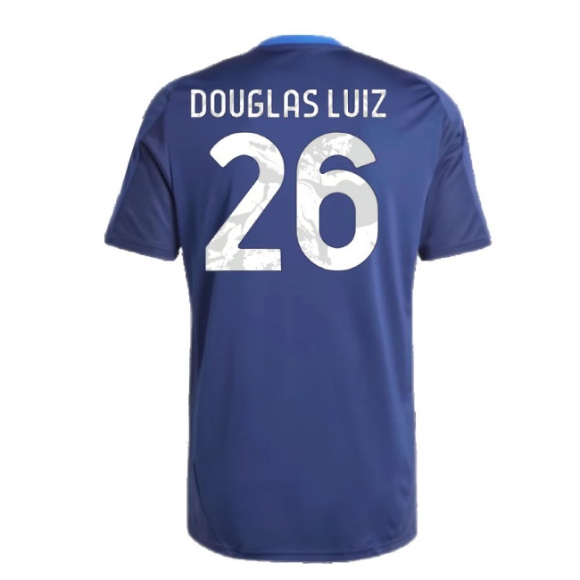 2024-2025 Juventus Training Jersey (Navy) (Douglas Luiz 26) — Buy Now