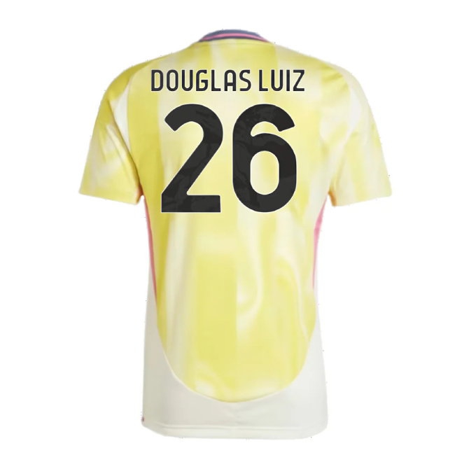 2024-2025 Juventus Away Shirt (Douglas Luiz 26) — Shop Online