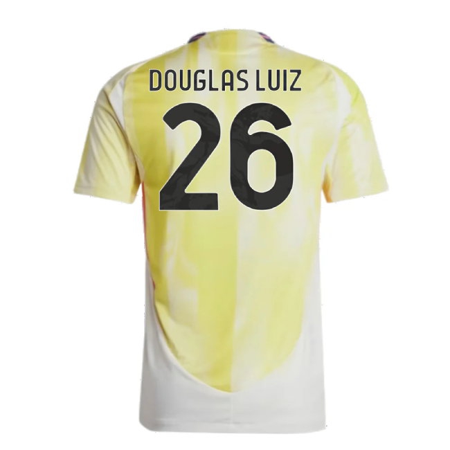 2024-2025 Juventus Player Version Away Shirt (Douglas Luiz 26) — Shop Online
