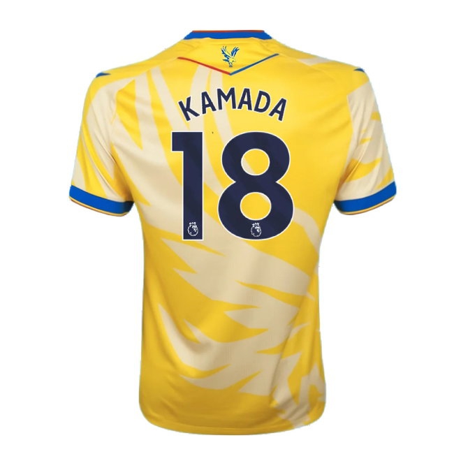 2024-2025 Crystal Palace Away Shirt (Kamada 18) — Shop Online