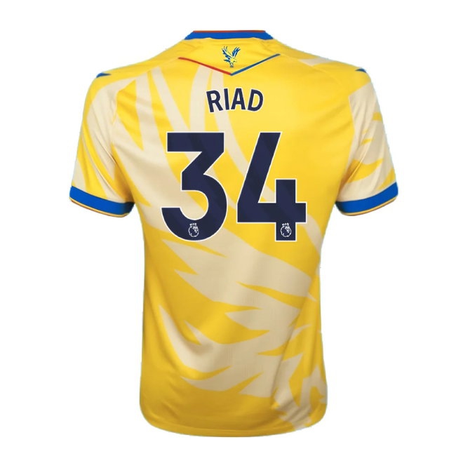 2024-2025 Crystal Palace Away Shirt (Riad 34) — Shop Now