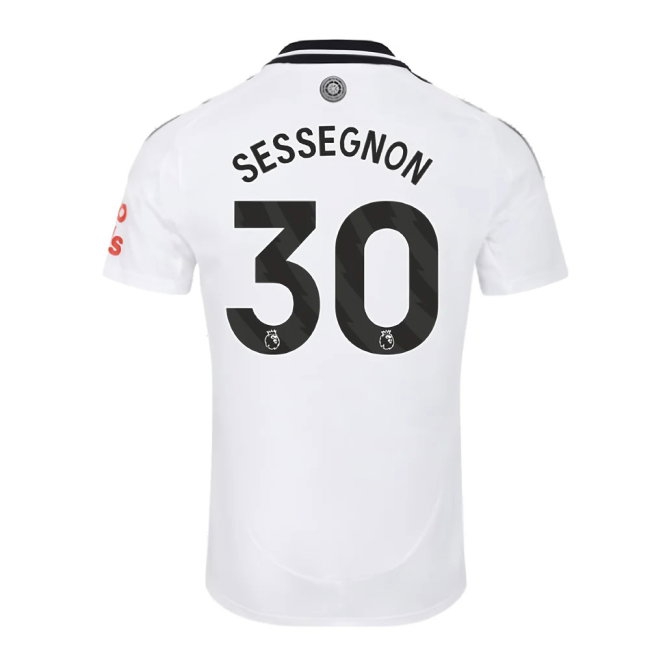 2024-2025 Fulham Home Shirt (Sessegnon 30) — Shop Online