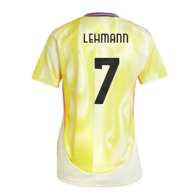 2024-2025 Juventus Away Shirt (Womens) (Lehmann 7) — Shop Now