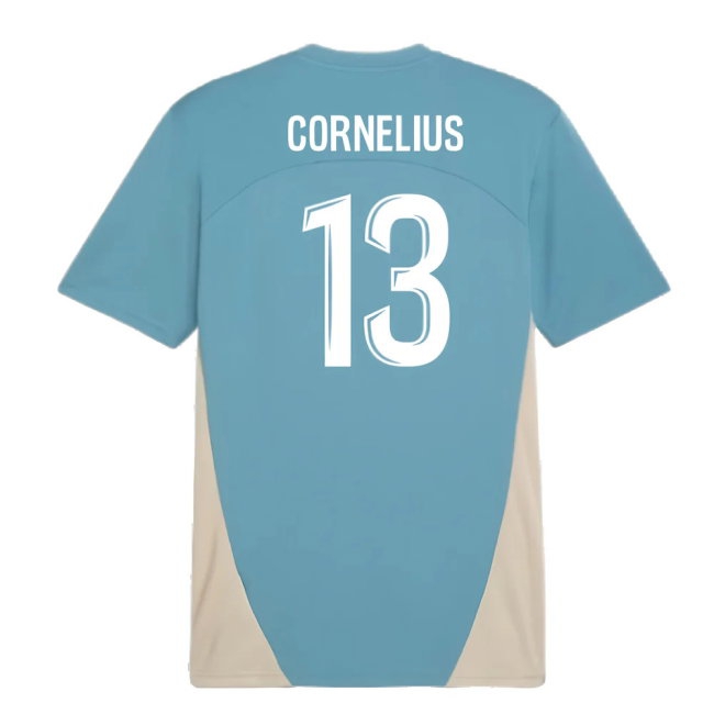 2024-2025 Marseille Training Shirt (Bold Blue) (Cornelius 13) — Shop Online