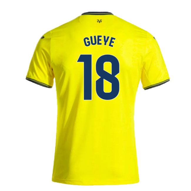 2024-2025 Villarreal Home Shirt (Gueye 18) — Shop Now