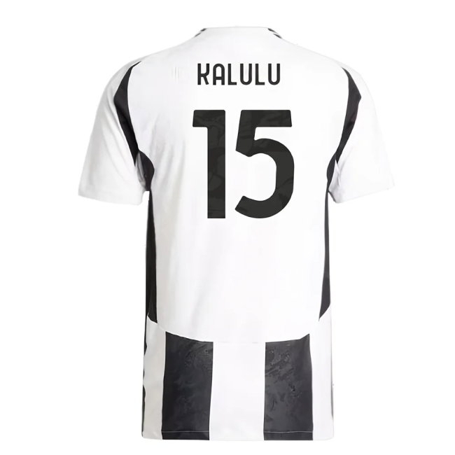 2024-2025 Juventus Player Version Home Shirt (Kalulu 15) — Shop Online