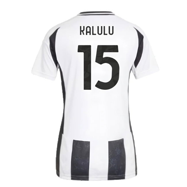 2024-2025 Juventus Home Shirt (Womens) (Kalulu 15) — Buy Now