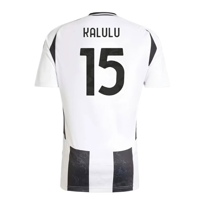 2024-2025 Juventus Home Shirt (Kalulu 15) — Shop Online