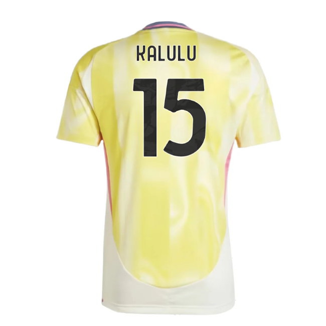 2024-2025 Juventus Away Shirt (Kalulu 15) — Shop Now