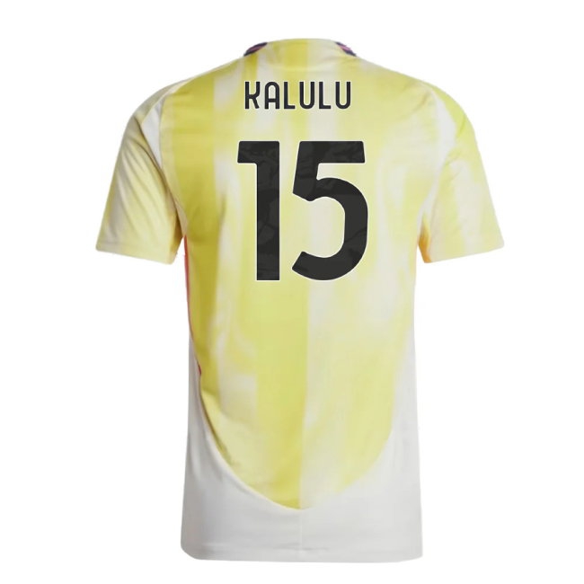 2024-2025 Juventus Player Version Away Shirt (Kalulu 15) — Buy Online