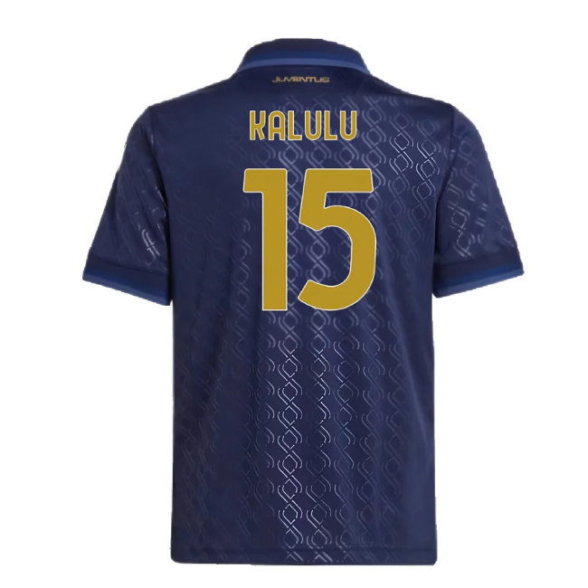 2024-2025 Juventus Third Shirt (Kids) (Kalulu 15) — Shop Online