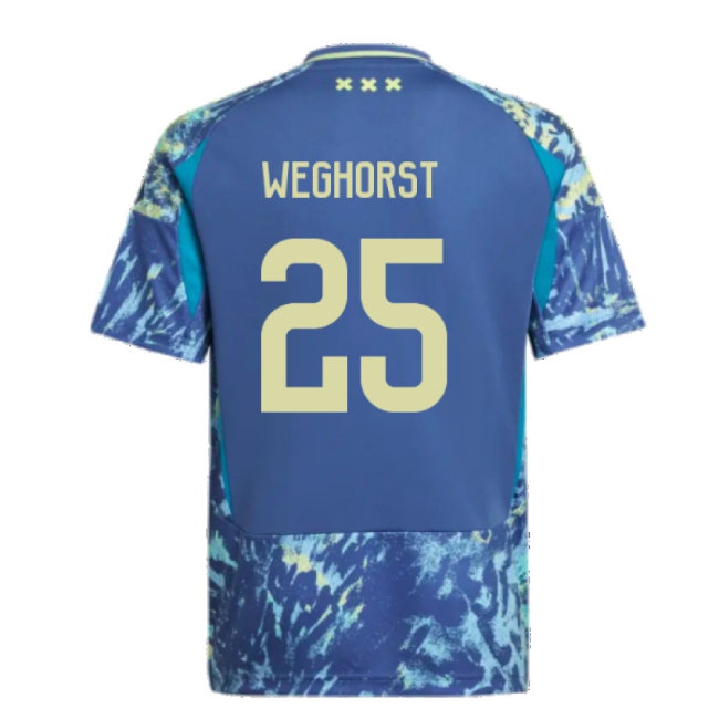 2024-2025 Ajax Away Shirt (Kids) (Weghorst 25) — Shop Online