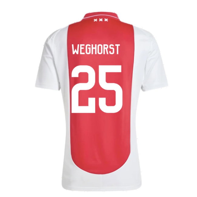 2024-2025 Ajax Home Shirt (Weghorst 25) — Buy Now
