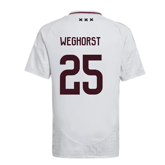 2024-2025 Ajax Third Shirt (Kids) (Weghorst 25) — Buy Now